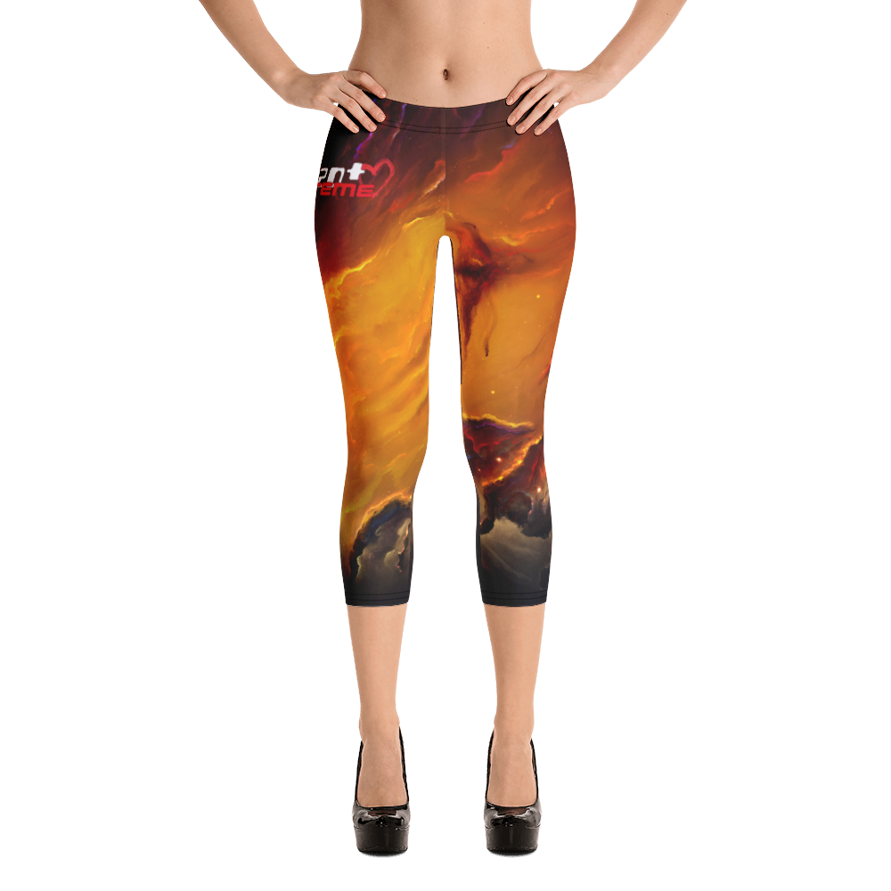 Skydiving T-shirts Galaxy - Nebula - Interstellar Milky-Way - Capri Leggings, Leggings, Skydiving Apparel, Skydiving Apparel, Skydiving Apparel, Skydiving Gear, Olympics, T-Shirts, Skydive Chicago, Skydive City, Skydive Perris, Drop Zone Apparel, USPA, united states parachute association, Freefly, BASE, World Record,