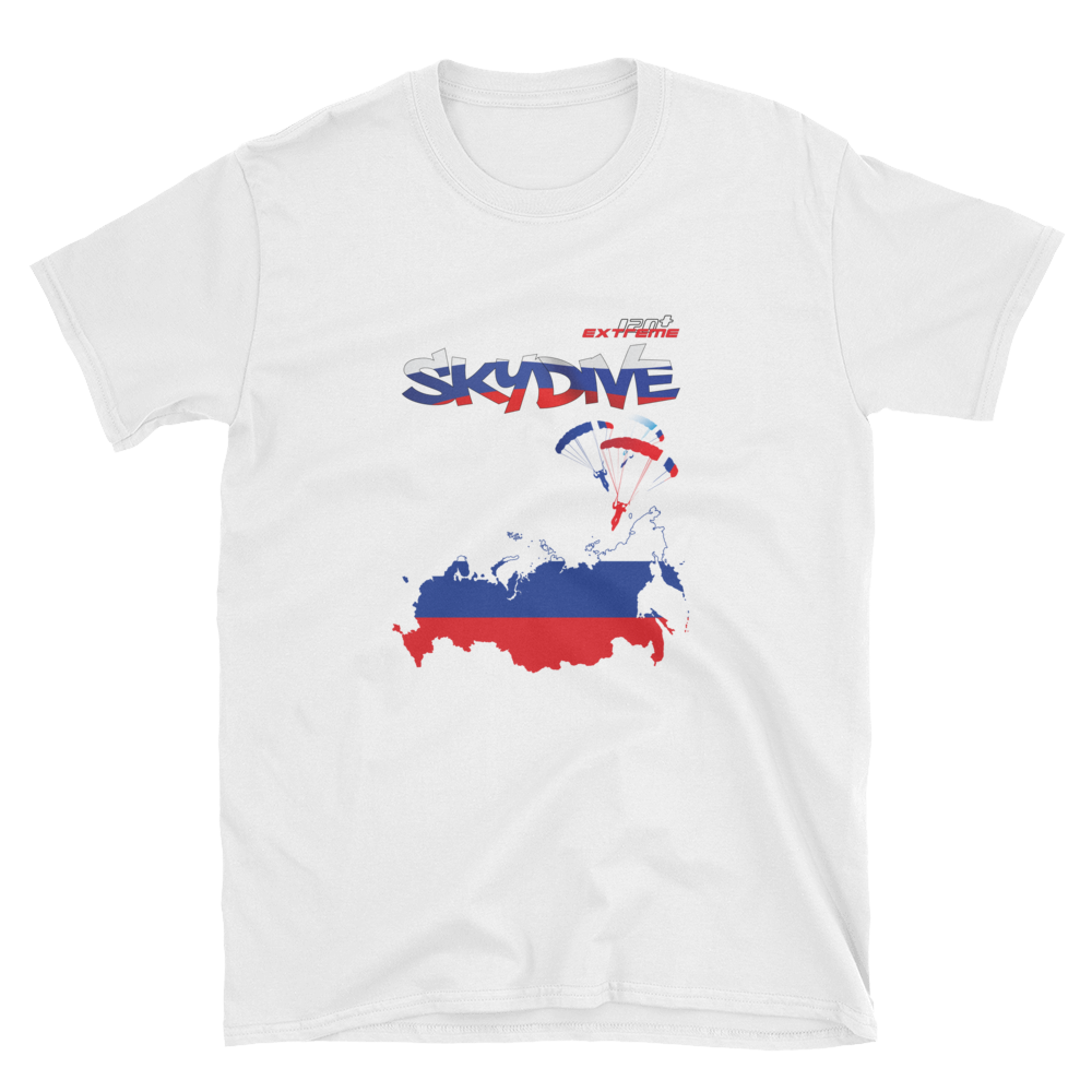 Skydive World - RUSSIA - Cotton Tee - – Skydiving Apparel™