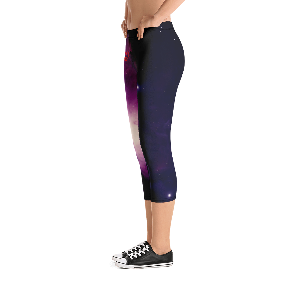 Skydiving T-shirts Galaxy - Orion Purple Nebula - Capri Leggings, , Skydiving Apparel, Skydiving Apparel, Skydiving Apparel, Skydiving Gear, Olympics, T-Shirts, Skydive Chicago, Skydive City, Skydive Perris, Drop Zone Apparel, USPA, united states parachute association, Freefly, BASE, World Record,