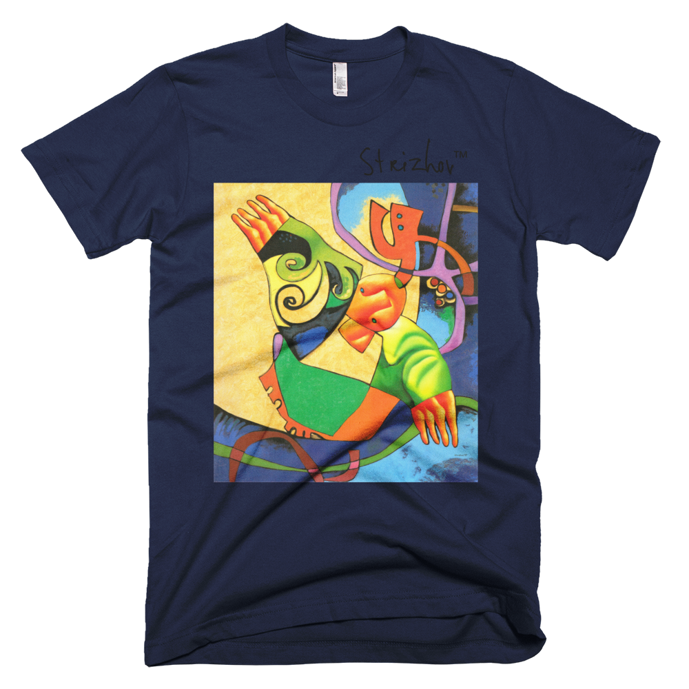Skydiving T-shirts Strizhov™ by Dmitri Strizhov - 'Art History Written In Electricity - 1997' - T-Shirt, , Strizhov™, Skydiving Apparel, Skydiving Apparel, Skydiving Gear, Olympics, T-Shirts, Skydive Chicago, Skydive City, Skydive Perris, Drop Zone Apparel, USPA, united states parachute association, Freefly, BASE, World Record,