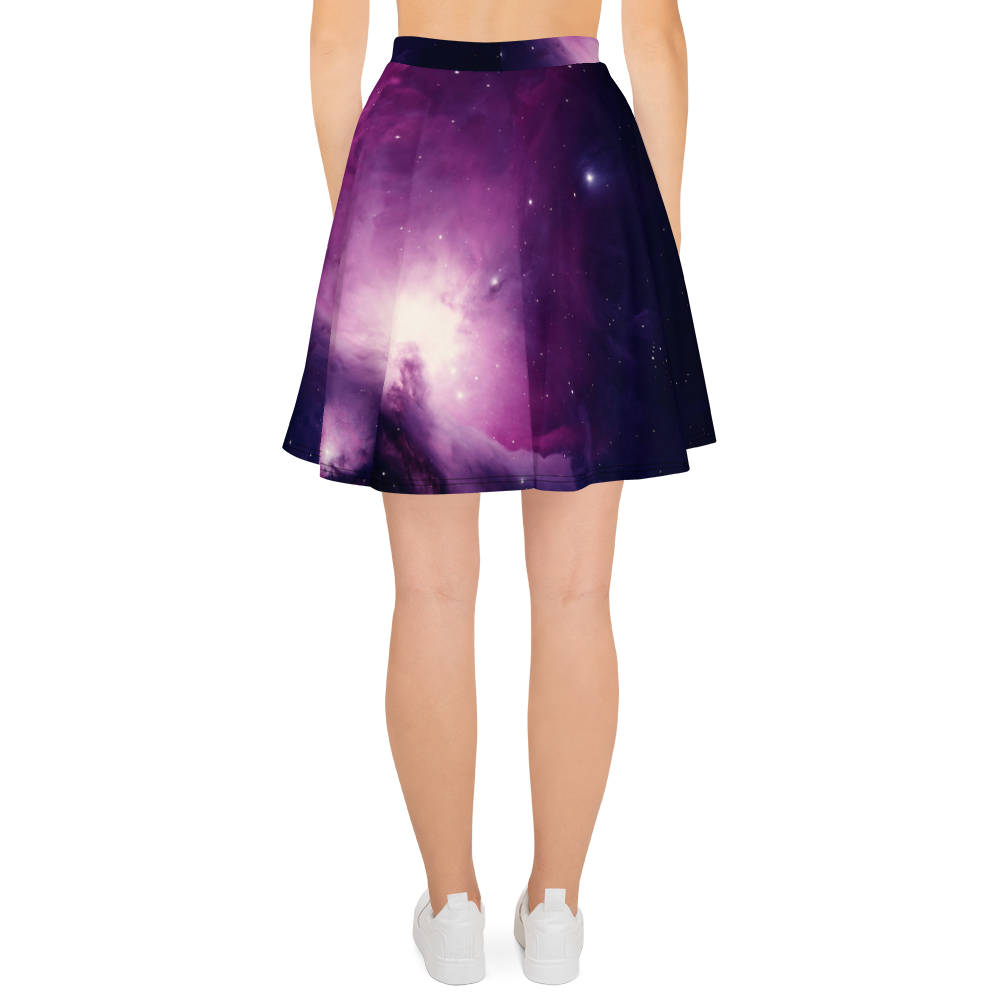Skydiving T-shirts Galaxy - Orion Purple Nebula - Skater Skirt, Skirts, Skydiving Apparel, Skydiving Apparel, Skydiving Apparel, Skydiving Gear, Olympics, T-Shirts, Skydive Chicago, Skydive City, Skydive Perris, Drop Zone Apparel, USPA, united states parachute association, Freefly, BASE, World Record,