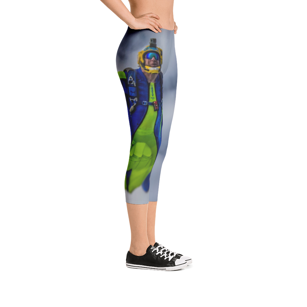 Skydiving T-shirts I ♡ Skydive - Tony Suits - Bite Me - Capri Leggings, Leggings, Skydiving Apparel, Skydiving Apparel, Skydiving Apparel, Skydiving Gear, Olympics, T-Shirts, Skydive Chicago, Skydive City, Skydive Perris, Drop Zone Apparel, USPA, united states parachute association, Freefly, BASE, World Record,