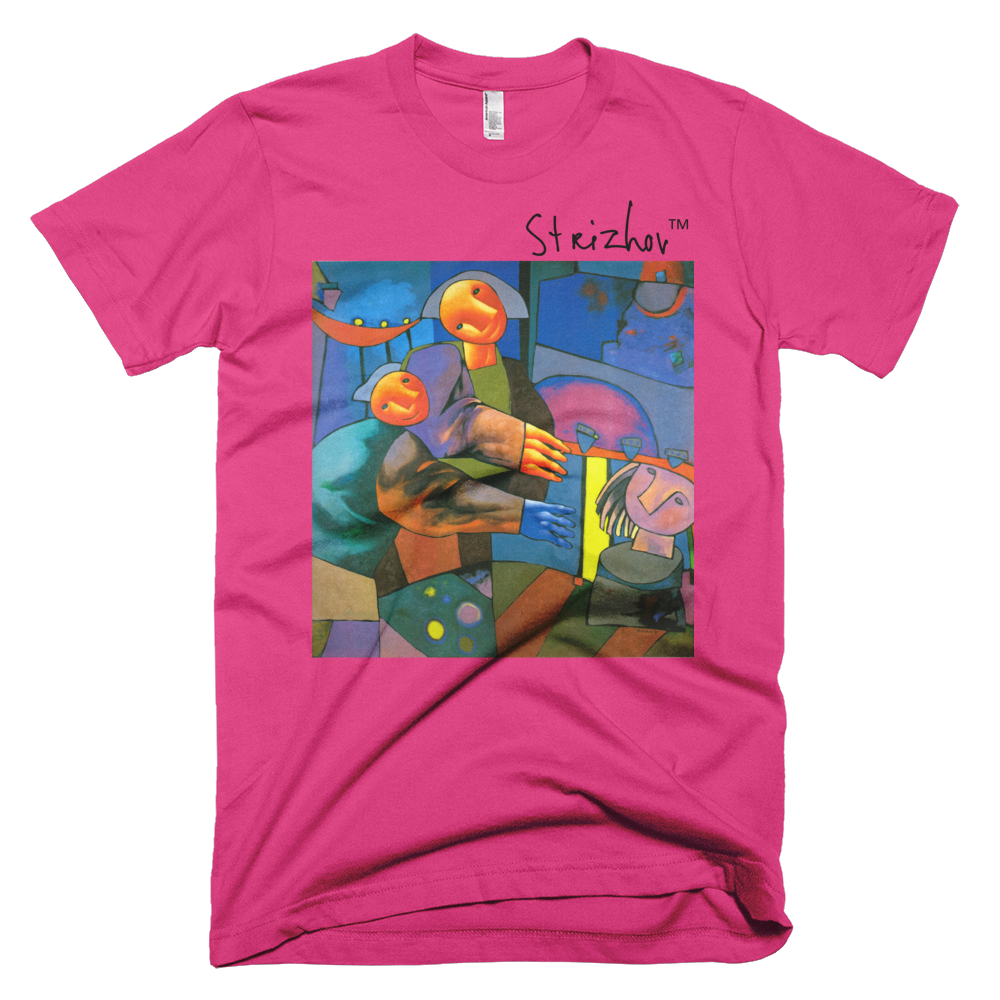 Skydiving T-shirts Strizhov™ by Dmitri Strizhov - 'Sculptors - 1996' - T-Shirt, , Strizhov™, Skydiving Apparel, Skydiving Apparel, Skydiving Gear, Olympics, T-Shirts, Skydive Chicago, Skydive City, Skydive Perris, Drop Zone Apparel, USPA, united states parachute association, Freefly, BASE, World Record,
