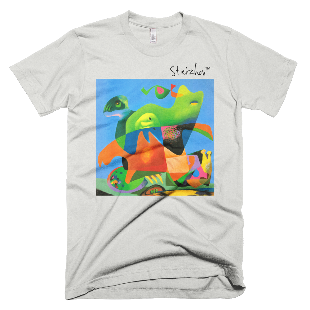 Skydiving T-shirts Strizhov™ by Dmitri Strizhov - 'Green Cat - 1997' - T-Shirt, , Strizhov™, Skydiving Apparel, Skydiving Apparel, Skydiving Gear, Olympics, T-Shirts, Skydive Chicago, Skydive City, Skydive Perris, Drop Zone Apparel, USPA, united states parachute association, Freefly, BASE, World Record,