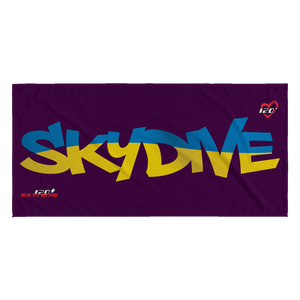 Skydiving T-shirts World Team - Skydive Ukraine - Beach Towels in 10 Colors, Beach Towel, teelaunch, Skydiving Apparel, Skydiving Apparel, Skydiving Gear, Olympics, T-Shirts, Skydive Chicago, Skydive City, Skydive Perris, Drop Zone Apparel, USPA, united states parachute association, Freefly, BASE, World Record,