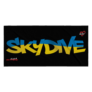 Skydiving T-shirts World Team - Skydive Ukraine - Beach Towels in 10 Colors, Beach Towel, teelaunch, Skydiving Apparel, Skydiving Apparel, Skydiving Gear, Olympics, T-Shirts, Skydive Chicago, Skydive City, Skydive Perris, Drop Zone Apparel, USPA, united states parachute association, Freefly, BASE, World Record,