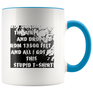Skydiving T-shirts I ♡ Skydive - First Jump - Your lovely skydiving mug, Colored Mugs, teelaunch, Skydiving Apparel, Skydiving Apparel, Skydiving Gear, Olympics, T-Shirts, Skydive Chicago, Skydive City, Skydive Perris, Drop Zone Apparel, USPA, united states parachute association, Freefly, BASE, World Record,