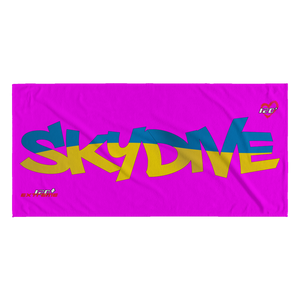 Skydiving T-shirts World Team - Skydive Ukraine - Beach Towels in 10 Colors, Beach Towel, teelaunch, Skydiving Apparel, Skydiving Apparel, Skydiving Gear, Olympics, T-Shirts, Skydive Chicago, Skydive City, Skydive Perris, Drop Zone Apparel, USPA, united states parachute association, Freefly, BASE, World Record,