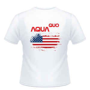 Skydiving T-shirts AquaQuo - "My Status Quo is Aqua Quo" - Unisex T-Shirt, , Skydiving Apparel ™, Skydiving Apparel, Skydiving Apparel, Skydiving Gear, Olympics, T-Shirts, Skydive Chicago, Skydive City, Skydive Perris, Drop Zone Apparel, USPA, united states parachute association, Freefly, BASE, World Record,