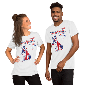 Skydiving T-shirts - Skydive All World - UK - The United Kingdom - Ladies’ Tee, Shirts, Skydiving Apparel, Skydiving Apparel, Skydiving Apparel, Skydiving Gear, Olympics, T-Shirts, Skydive Chicago, Skydive City, Skydive Perris, Drop Zone Apparel, USPA, united states parachute association, Freefly, BASE, World Record,