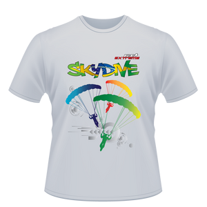 Skydiving T-shirts - Skydive Around - BRAZIL - Unisex Tee -, Shirts, Skydiving Apparel, Skydiving Apparel, Skydiving Apparel, Skydiving Gear, Olympics, T-Shirts, Skydive Chicago, Skydive City, Skydive Perris, Drop Zone Apparel, USPA, united states parachute association, Freefly, BASE, World Record,