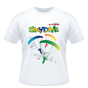 Skydiving T-shirts - Skydive Around - BRAZIL - Unisex Tee -, Shirts, Skydiving Apparel, Skydiving Apparel, Skydiving Apparel, Skydiving Gear, Olympics, T-Shirts, Skydive Chicago, Skydive City, Skydive Perris, Drop Zone Apparel, USPA, united states parachute association, Freefly, BASE, World Record,