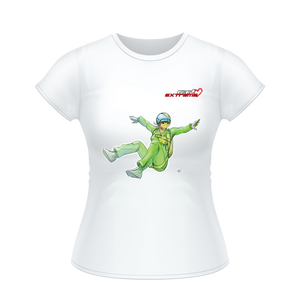 Skydiving T-shirts I Love Skydive - Sit-Fly - Short Sleeve Women's T-shirt, Shirts, Skydiving Apparel, Skydiving Apparel, Skydiving Apparel, Skydiving Gear, Olympics, T-Shirts, Skydive Chicago, Skydive City, Skydive Perris, Drop Zone Apparel, USPA, united states parachute association, Freefly, BASE, World Record,