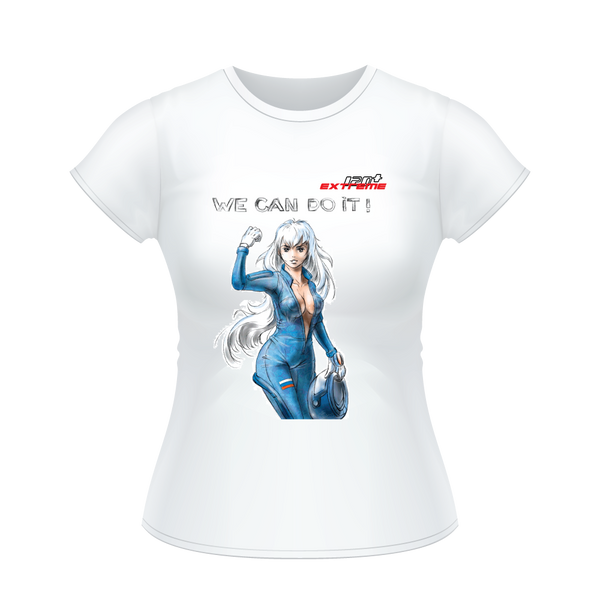 Skydiving T-shirts I Love Skydive - We Can Do It - Short Sleeve Women's T-shirt, Shirts, Skydiving Apparel, Skydiving Apparel, Skydiving Apparel, Skydiving Gear, Olympics, T-Shirts, Skydive Chicago, Skydive City, Skydive Perris, Drop Zone Apparel, USPA, united states parachute association, Freefly, BASE, World Record,