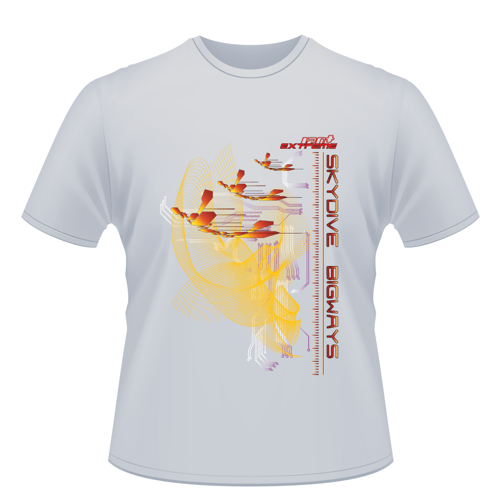 Skydiving T-shirts - Skydiving T-Shirt - Skydive BIGWAYS - Unisex Crew Neck Tee, Shirts, Skydiving Apparel, Skydiving Apparel, Skydiving Apparel, Skydiving Gear, Olympics, T-Shirts, Skydive Chicago, Skydive City, Skydive Perris, Drop Zone Apparel, USPA, united states parachute association, Freefly, BASE, World Record,