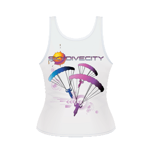 Skydiving T-shirts Ladies' Tank - Skydive City - Flamingo, Tanks, Skydiving Apparel, Skydiving Apparel, Skydiving Apparel, Skydiving Gear, Olympics, T-Shirts, Skydive Chicago, Skydive City, Skydive Perris, Drop Zone Apparel, USPA, united states parachute association, Freefly, BASE, World Record,
