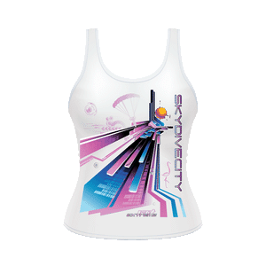 Skydiving T-shirts Ladies' Tank - Skydive City - Flamingo, Tanks, Skydiving Apparel, Skydiving Apparel, Skydiving Apparel, Skydiving Gear, Olympics, T-Shirts, Skydive Chicago, Skydive City, Skydive Perris, Drop Zone Apparel, USPA, united states parachute association, Freefly, BASE, World Record,