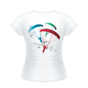 Skydiving T-shirts - Skydive Competition - Women`s Tee -, Shirts, Skydiving Apparel, Skydiving Apparel, Skydiving Apparel, Skydiving Gear, Olympics, T-Shirts, Skydive Chicago, Skydive City, Skydive Perris, Drop Zone Apparel, USPA, united states parachute association, Freefly, BASE, World Record,