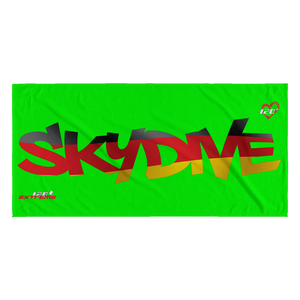 Skydiving T-shirts World Team - Skydive Germany - Beach Towels in 10 Colors, Beach Towel, teelaunch, Skydiving Apparel, Skydiving Apparel, Skydiving Gear, Olympics, T-Shirts, Skydive Chicago, Skydive City, Skydive Perris, Drop Zone Apparel, USPA, united states parachute association, Freefly, BASE, World Record,