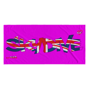 Skydiving T-shirts World Team - Skydive United Kingdom - Beach Towels in 10 Colors, Beach Towel, teelaunch, Skydiving Apparel, Skydiving Apparel, Skydiving Gear, Olympics, T-Shirts, Skydive Chicago, Skydive City, Skydive Perris, Drop Zone Apparel, USPA, united states parachute association, Freefly, BASE, World Record,