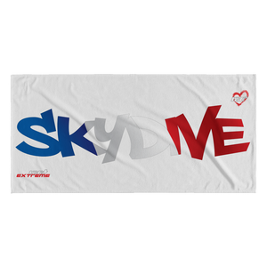 Skydiving T-shirts World Team - Skydive France - Beach Towels in 10 Colors, Beach Towel, teelaunch, Skydiving Apparel, Skydiving Apparel, Skydiving Gear, Olympics, T-Shirts, Skydive Chicago, Skydive City, Skydive Perris, Drop Zone Apparel, USPA, united states parachute association, Freefly, BASE, World Record,