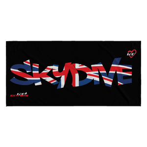 Skydiving T-shirts World Team - Skydive United Kingdom - Beach Towels in 10 Colors, Beach Towel, teelaunch, Skydiving Apparel, Skydiving Apparel, Skydiving Gear, Olympics, T-Shirts, Skydive Chicago, Skydive City, Skydive Perris, Drop Zone Apparel, USPA, united states parachute association, Freefly, BASE, World Record,