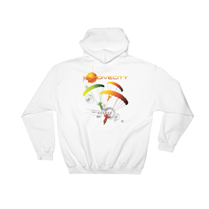 Skydiving T-shirts Skydiving Hoodie - Skydive City - Sunrise - Unisex Hooded Sweatshirt, Hoodies, Skydiving Apparel, Skydiving Apparel, Skydiving Apparel, Skydiving Gear, Olympics, T-Shirts, Skydive Chicago, Skydive City, Skydive Perris, Drop Zone Apparel, USPA, united states parachute association, Freefly, BASE, World Record,