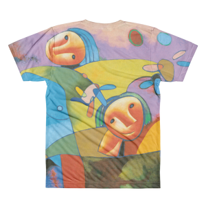 Skydiving T-shirts Strizhov™ by Dmitri Strizhov - 'The Case of Katherine B - 1997' - Men’s 3D T-shirt, , Strizhov™, Skydiving Apparel, Skydiving Apparel, Skydiving Gear, Olympics, T-Shirts, Skydive Chicago, Skydive City, Skydive Perris, Drop Zone Apparel, USPA, united states parachute association, Freefly, BASE, World Record,