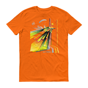 Skydiving T-shirts Skydive City - Sunrise - Men`s Colored T-Shirts, Men's Colored Tees, Skydiving Apparel, Skydiving Apparel, Skydiving Apparel, Skydiving Gear, Olympics, T-Shirts, Skydive Chicago, Skydive City, Skydive Perris, Drop Zone Apparel, USPA, united states parachute association, Freefly, BASE, World Record,