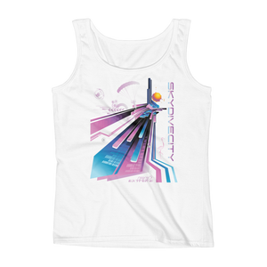 Skydiving T-shirts Ladies' Tank - Skydive City - Flamingo, Tanks, Skydiving Apparel, Skydiving Apparel, Skydiving Apparel, Skydiving Gear, Olympics, T-Shirts, Skydive Chicago, Skydive City, Skydive Perris, Drop Zone Apparel, USPA, united states parachute association, Freefly, BASE, World Record,