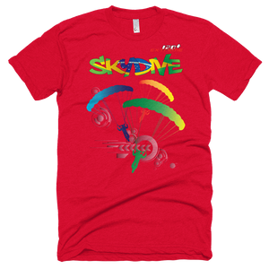 Skydiving T-shirts - Skydive Around - BRAZIL - Unisex Tee -, Shirts, Skydiving Apparel, Skydiving Apparel, Skydiving Apparel, Skydiving Gear, Olympics, T-Shirts, Skydive Chicago, Skydive City, Skydive Perris, Drop Zone Apparel, USPA, united states parachute association, Freefly, BASE, World Record,