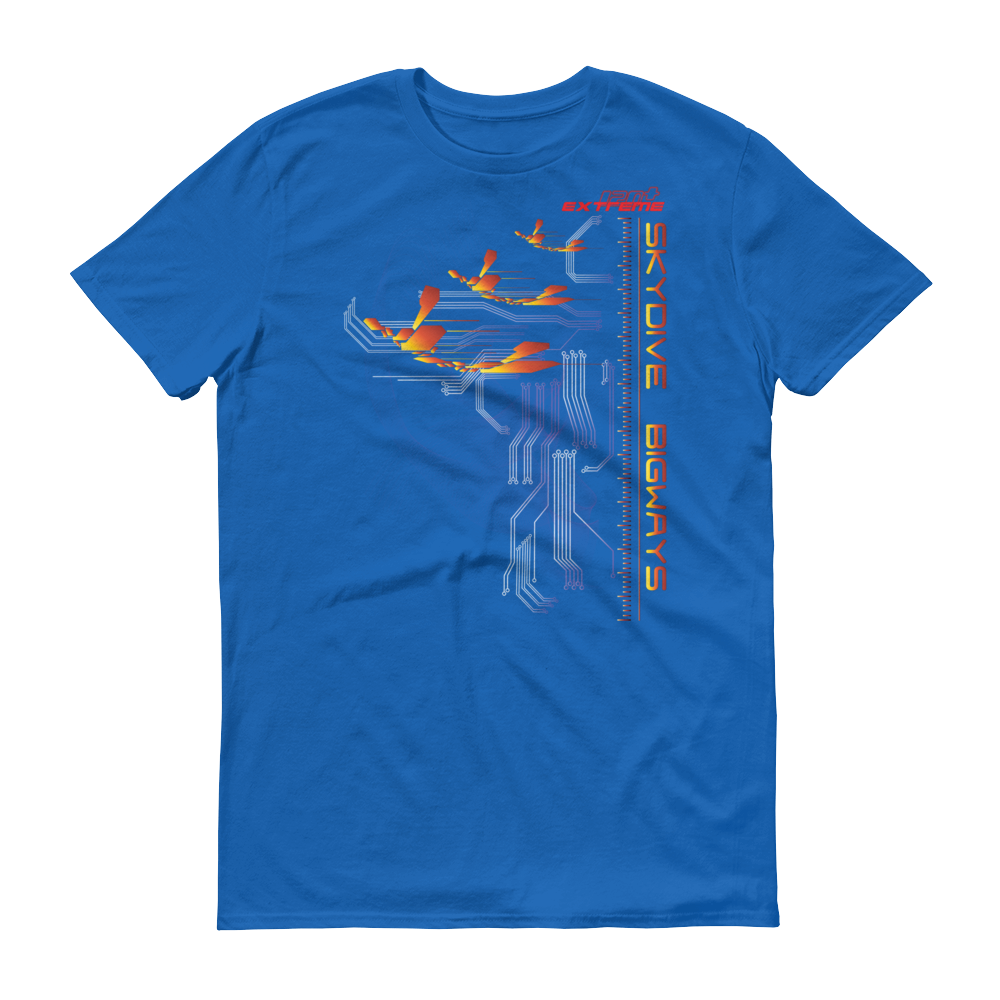 Skydiving T-shirts Skydive BIGWAYS - Men`s Colored T-Shirts, Men's Colored Tees, Skydiving Apparel, Skydiving Apparel, Skydiving Apparel, Skydiving Gear, Olympics, T-Shirts, Skydive Chicago, Skydive City, Skydive Perris, Drop Zone Apparel, USPA, united states parachute association, Freefly, BASE, World Record,