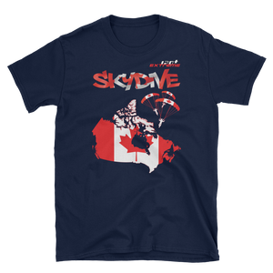 Skydiving T-shirts - Skydive World - CANADA - Cotton Tee -, Shirts, Skydiving Apparel, Skydiving Apparel, Skydiving Apparel, Skydiving Gear, Olympics, T-Shirts, Skydive Chicago, Skydive City, Skydive Perris, Drop Zone Apparel, USPA, united states parachute association, Freefly, BASE, World Record,