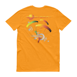 Skydiving T-shirts Skydive City - Sunrise - Men`s Colored T-Shirts, Men's Colored Tees, Skydiving Apparel, Skydiving Apparel, Skydiving Apparel, Skydiving Gear, Olympics, T-Shirts, Skydive Chicago, Skydive City, Skydive Perris, Drop Zone Apparel, USPA, united states parachute association, Freefly, BASE, World Record,