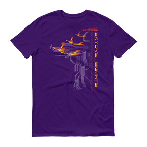 Skydiving T-shirts Skydive BIGWAYS - Men`s Colored T-Shirts, Men's Colored Tees, Skydiving Apparel, Skydiving Apparel, Skydiving Apparel, Skydiving Gear, Olympics, T-Shirts, Skydive Chicago, Skydive City, Skydive Perris, Drop Zone Apparel, USPA, united states parachute association, Freefly, BASE, World Record,