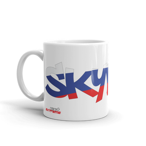 Skydiving T-shirts Skydiving Mug Team Russia, White Mugs, Skydiving Apparel, Skydiving Apparel, Skydiving Apparel, Skydiving Gear, Olympics, T-Shirts, Skydive Chicago, Skydive City, Skydive Perris, Drop Zone Apparel, USPA, united states parachute association, Freefly, BASE, World Record,