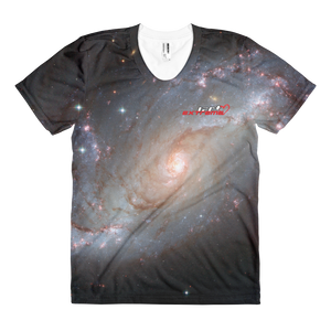 Skydiving T-shirts SPACE - Stellar nursery in the arms - Women's sublimation t-shirt, T-shirt, Skydiving Apparel, Skydiving Apparel, Skydiving Apparel, Skydiving Gear, Olympics, T-Shirts, Skydive Chicago, Skydive City, Skydive Perris, Drop Zone Apparel, USPA, united states parachute association, Freefly, BASE, World Record,