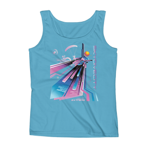 Skydiving T-shirts Ladies' Tank - Skydive City - Flamingo, Tanks, Skydiving Apparel, Skydiving Apparel, Skydiving Apparel, Skydiving Gear, Olympics, T-Shirts, Skydive Chicago, Skydive City, Skydive Perris, Drop Zone Apparel, USPA, united states parachute association, Freefly, BASE, World Record,