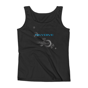 Skydiving T-shirts Ladies' Tank - Skydive Competition - Silver Edition, Tanks, Skydiving Apparel, Skydiving Apparel, Skydiving Apparel, Skydiving Gear, Olympics, T-Shirts, Skydive Chicago, Skydive City, Skydive Perris, Drop Zone Apparel, USPA, united states parachute association, Freefly, BASE, World Record,