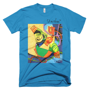 Skydiving T-shirts Strizhov™ by Dmitri Strizhov - 'Art History Written In Electricity - 1997' - T-Shirt, , Strizhov™, Skydiving Apparel, Skydiving Apparel, Skydiving Gear, Olympics, T-Shirts, Skydive Chicago, Skydive City, Skydive Perris, Drop Zone Apparel, USPA, united states parachute association, Freefly, BASE, World Record,