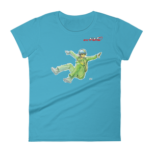 Skydiving T-shirts I Love Skydive - Sit-Fly - Short Sleeve Women's T-shirt, Shirts, Skydiving Apparel, Skydiving Apparel, Skydiving Apparel, Skydiving Gear, Olympics, T-Shirts, Skydive Chicago, Skydive City, Skydive Perris, Drop Zone Apparel, USPA, united states parachute association, Freefly, BASE, World Record,