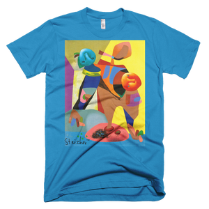 Skydiving T-shirts Strizhov™ by Dmitri Strizhov - 'The Start Of Sleep - 1997' - T-Shirt, , Strizhov™, Skydiving Apparel, Skydiving Apparel, Skydiving Gear, Olympics, T-Shirts, Skydive Chicago, Skydive City, Skydive Perris, Drop Zone Apparel, USPA, united states parachute association, Freefly, BASE, World Record,