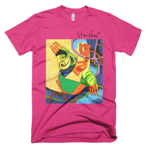 Skydiving T-shirts Strizhov™ by Dmitri Strizhov - 'Art History Written In Electricity - 1997' - T-Shirt, , Strizhov™, Skydiving Apparel, Skydiving Apparel, Skydiving Gear, Olympics, T-Shirts, Skydive Chicago, Skydive City, Skydive Perris, Drop Zone Apparel, USPA, united states parachute association, Freefly, BASE, World Record,