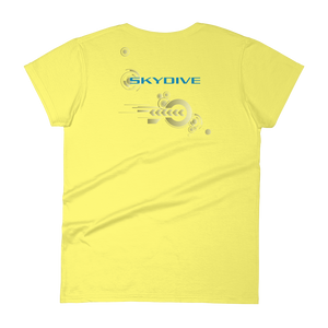 Skydiving T-shirts Skydive Competition - Women`s Colored T-Shirts, Women's Colored Tees, Skydiving Apparel, Skydiving Apparel, Skydiving Apparel, Skydiving Gear, Olympics, T-Shirts, Skydive Chicago, Skydive City, Skydive Perris, Drop Zone Apparel, USPA, united states parachute association, Freefly, BASE, World Record,