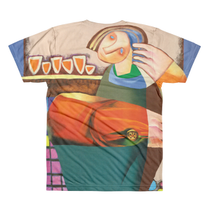 Skydiving T-shirts Strizhov™ by Dmitri Strizhov - 'Answer Passing The Questions - 1994' - Men’s 3D T-shirt, , Strizhov™, Skydiving Apparel, Skydiving Apparel, Skydiving Gear, Olympics, T-Shirts, Skydive Chicago, Skydive City, Skydive Perris, Drop Zone Apparel, USPA, united states parachute association, Freefly, BASE, World Record,