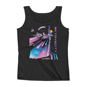Skydiving T-shirts Ladies' Tank - Skydive City - Flamingo, Tanks, Skydiving Apparel, Skydiving Apparel, Skydiving Apparel, Skydiving Gear, Olympics, T-Shirts, Skydive Chicago, Skydive City, Skydive Perris, Drop Zone Apparel, USPA, united states parachute association, Freefly, BASE, World Record,