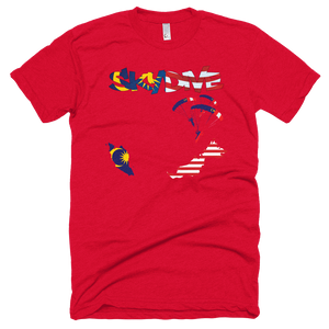 Skydiving T-shirts - Skydive All World - MALAYSIA - Unisex Tee -, Shirts, Skydiving Apparel, Skydiving Apparel, Skydiving Apparel, Skydiving Gear, Olympics, T-Shirts, Skydive Chicago, Skydive City, Skydive Perris, Drop Zone Apparel, USPA, united states parachute association, Freefly, BASE, World Record,