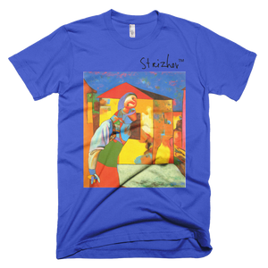 Skydiving T-shirts Strizhov™ by Dmitri Strizhov - 'Landscape with Alina - 1997' - T-Shirt, , Strizhov™, Skydiving Apparel, Skydiving Apparel, Skydiving Gear, Olympics, T-Shirts, Skydive Chicago, Skydive City, Skydive Perris, Drop Zone Apparel, USPA, united states parachute association, Freefly, BASE, World Record,
