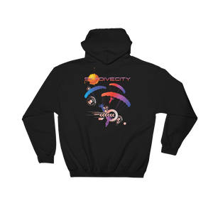 Skydiving T-shirts Skydiving Hoodie - Skydive City - Sunset - Unisex Hooded Sweatshirt, Hoodies, Skydiving Apparel, Skydiving Apparel, Skydiving Apparel, Skydiving Gear, Olympics, T-Shirts, Skydive Chicago, Skydive City, Skydive Perris, Drop Zone Apparel, USPA, united states parachute association, Freefly, BASE, World Record,