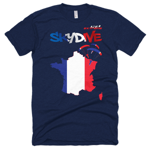 Skydiving T-shirts - Skydive All World - FRANCE - Unisex Tee -, Shirts, Skydiving Apparel, Skydiving Apparel, Skydiving Apparel, Skydiving Gear, Olympics, T-Shirts, Skydive Chicago, Skydive City, Skydive Perris, Drop Zone Apparel, USPA, united states parachute association, Freefly, BASE, World Record,